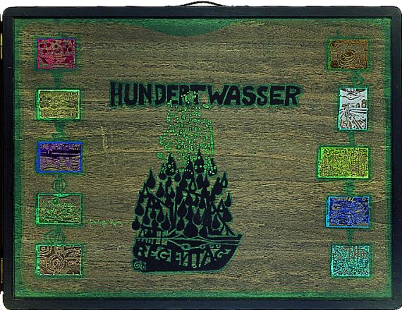 Friedensreich Hundertwasser - Regentag-Kassette