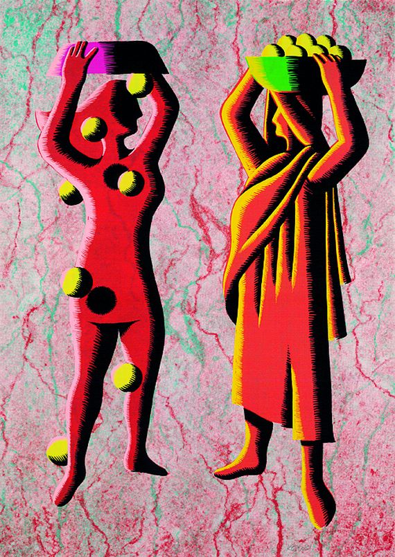 Marc Kostabi - 2 Bll. Two Cultures