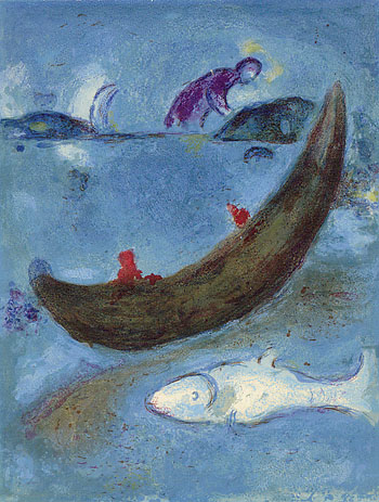 Marc Chagall - Der tote Delphin und die dreitausend Drachmen