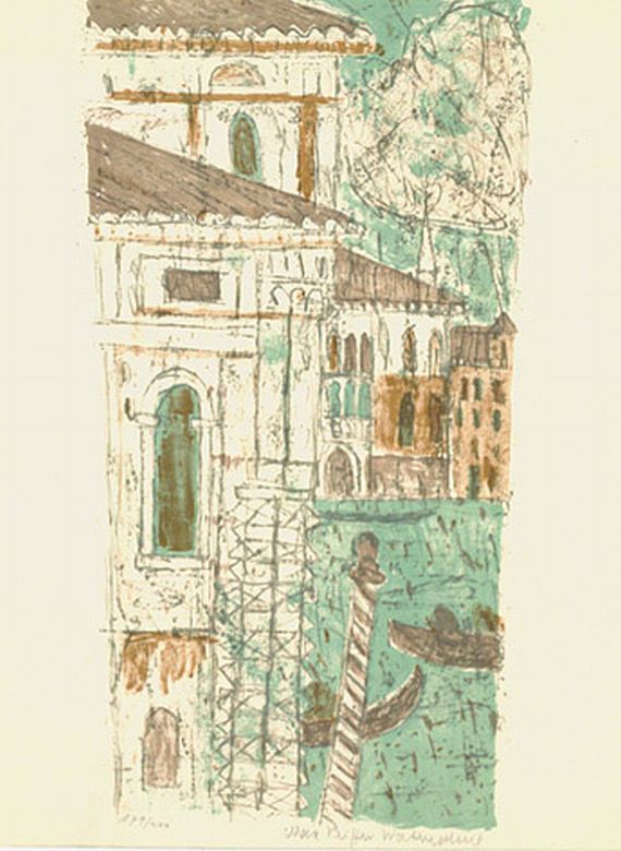 Max Peiffer Watenphul - Venedig, Canal Grande II