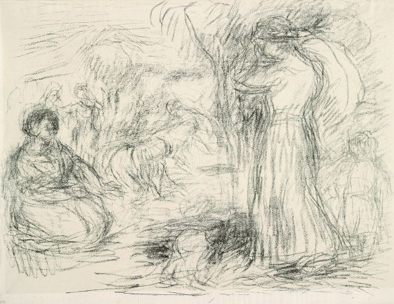 Pierre-Auguste Renoir - Les baigneuses