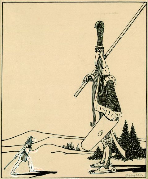 Heinrich Vogeler - Der Riese Goliath