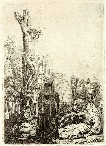 Harmensz. van Rijn Rembrandt - Christus am Kreuz
