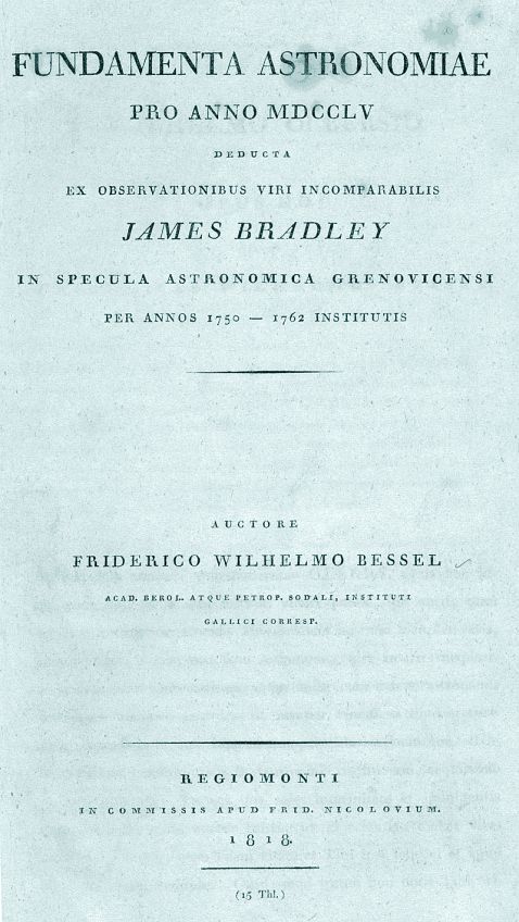 Bessel, F. W. - Fundamenta astronomiae.