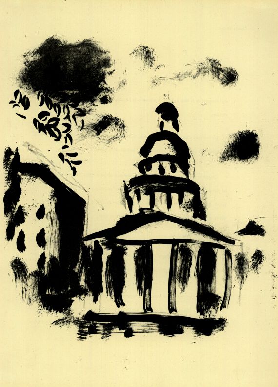 Marc Chagall - Le Panthéon