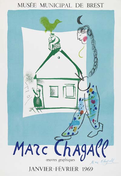 Marc Chagall - Das Haus meines Dorfes
