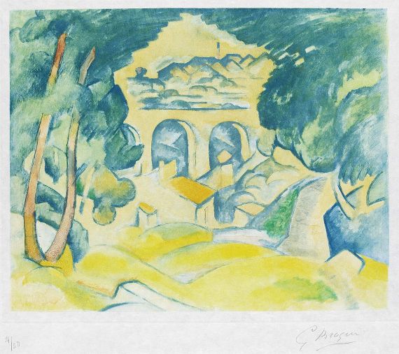 Georges Braque - Paysage à l