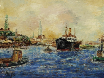 Bernhard Huys - Hafen von Hamburg