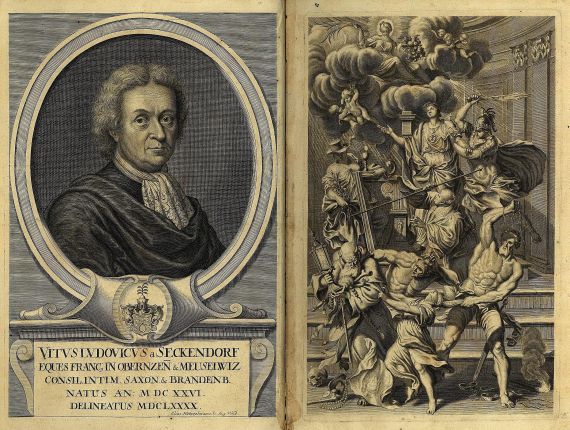 Veit Ludwig von Seckendorff - Commentarius historicus. 1692.