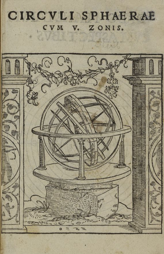 Johannes Honter - Rudimenta cosmographica. 1546.