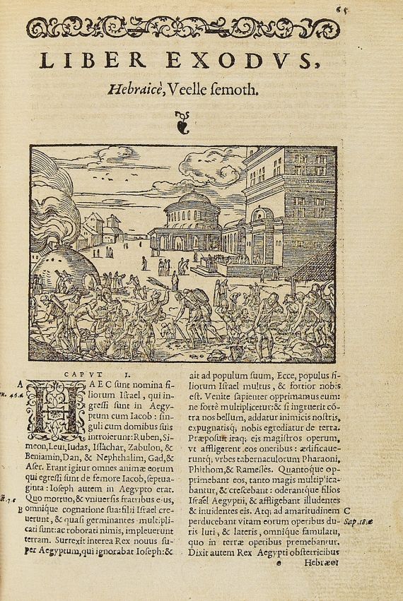 Biblia latina - Biblia sacra. 2 Bde. 1554.