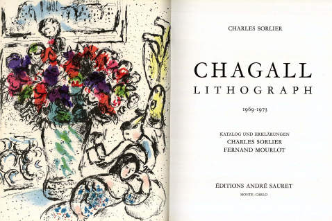 Marc Chagall - Mourlot, F., Chagall Lithograph, Bd. 4 - 1974