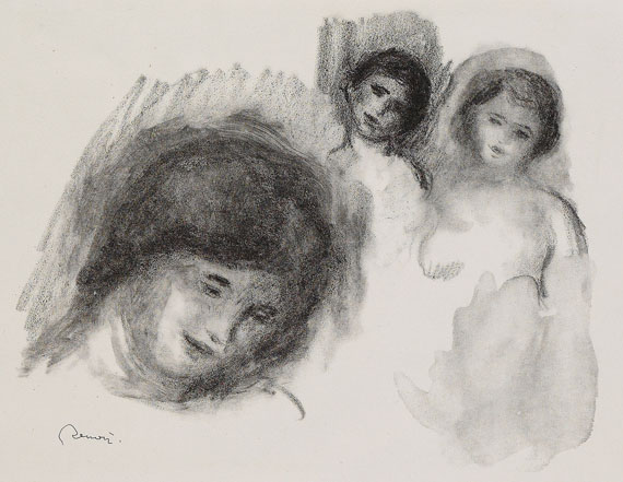 Pierre-Auguste Renoir - La Pierre aux trois croquis