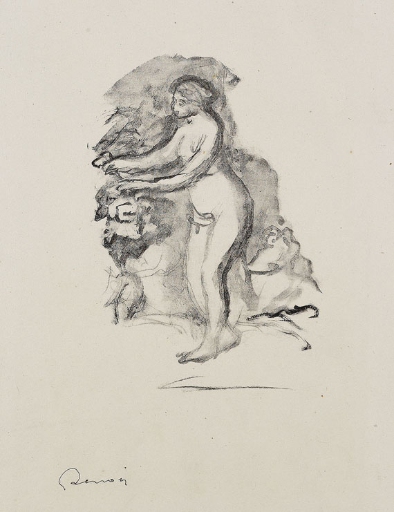 Pierre-Auguste Renoir - Femme au cep de vigne