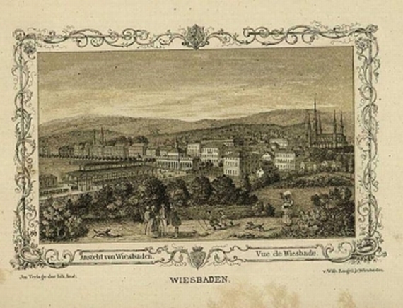   - Souvenir de Wiesbaden. ca. 1870.