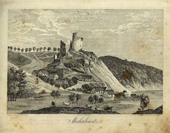   - Heber, F. A., Böhmens Burgen, 7 Bde. + 1 Bd. Mährens Burgen. ca. 1848