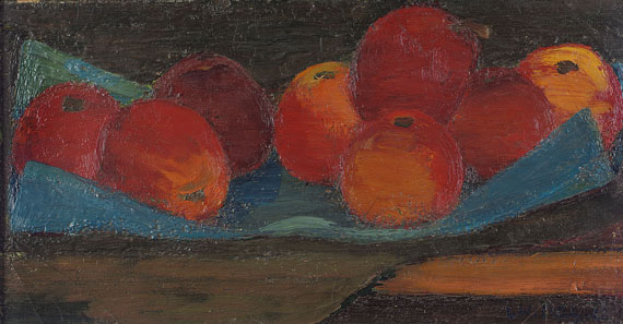 Ernst Wilhelm Nay - Stilleben mit Äpfeln