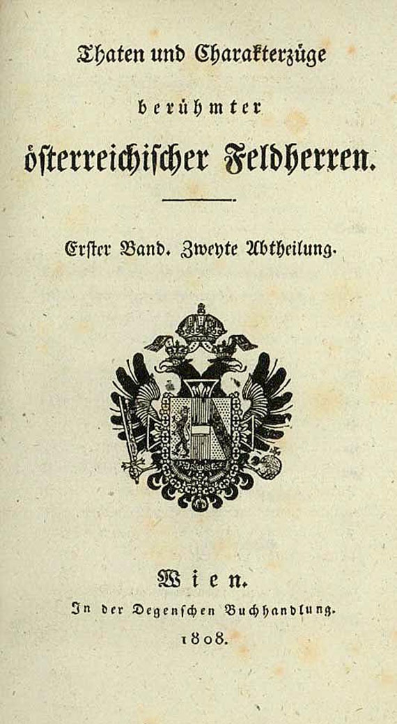 Johann Friedrich Kepner - Thaten und Charakterzüge, 3 Bde. 1808.