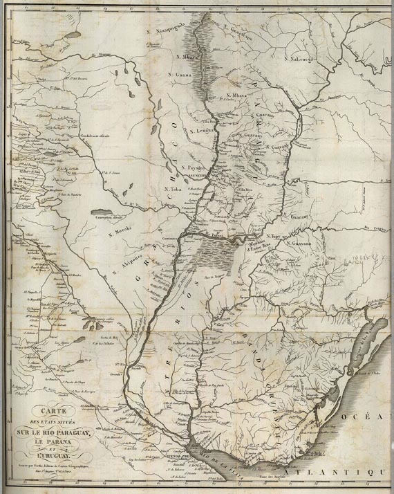 Johann Rudolf Rengger - Historischer Versuch... Paraguay. 1827