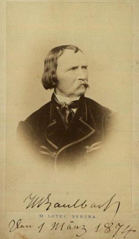 Wilhelm von Kaulbach - Portrait m. U. 1874