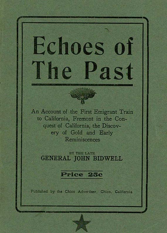 John Bidwell - Echoes of the past. 1891 + Beig. Hunt, Bidwell, 1942
