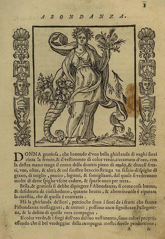 Cesare Ripa - Iconologia. 1611