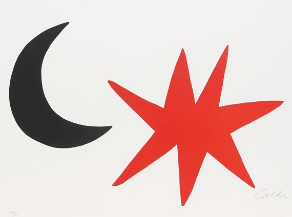 Alexander Calder - Mond und Stern