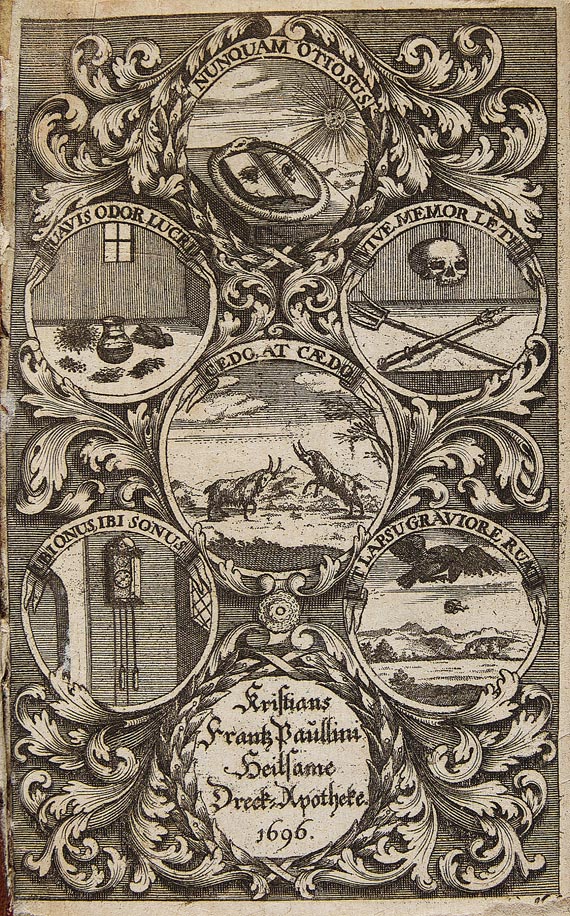 Christian Franz Paullini - Heilsame Dreck-Apotheke. 1696