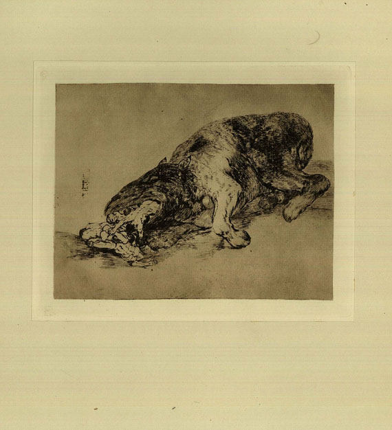 Francisco de Goya - Seltene Radierungen. 1907