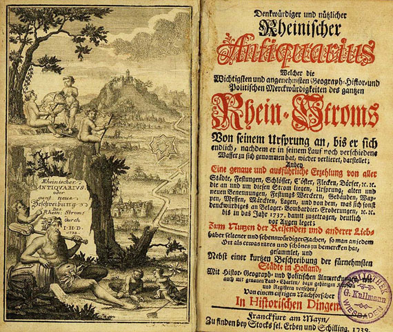 Johann Hermann Dielhelm - Rheinischer Antiquarius. 1739