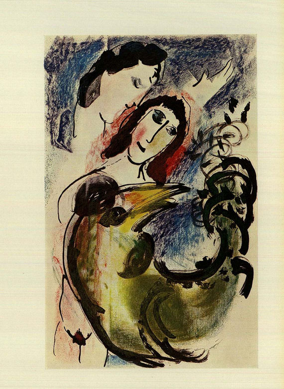 Marc Chagall - Kornfeld, Chagall Das graphische Werk, Bd. 1, 1970.
