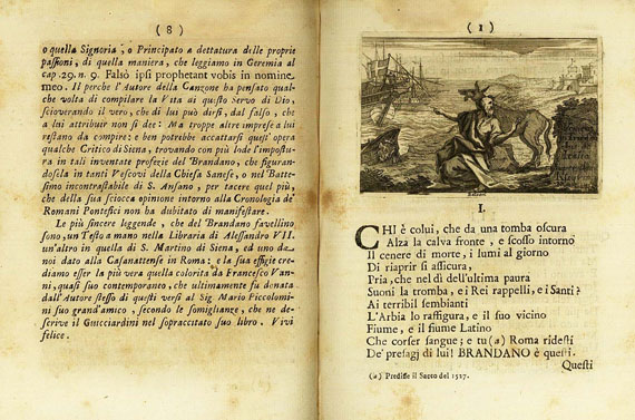Giovanni Gigli - Lettera scritta da Roma, 1720.