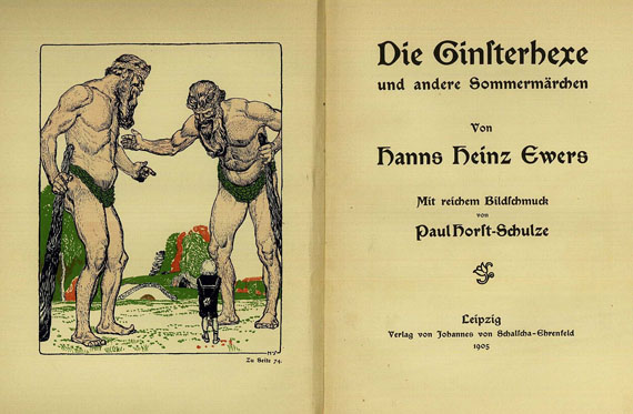 Hanns Heinz Ewers - Die Ginsterhexe, 1905.