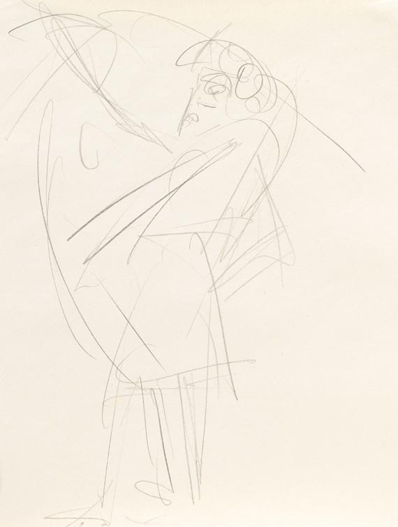 Ernst Ludwig Kirchner - Beim Mähen