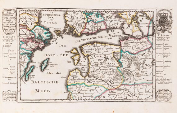 Gabriel Bodenehr - Atlas curieux. Nach 1704.