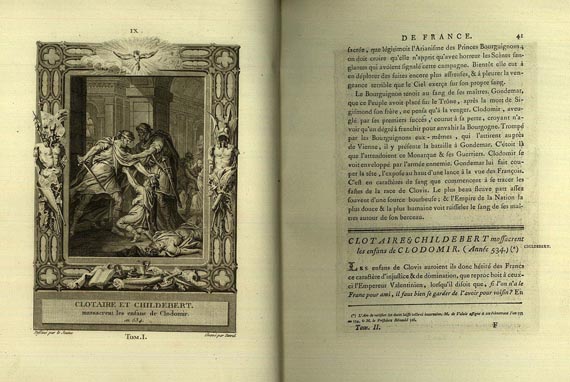 Francois Anne David - Histoire de France. 5 Bde. (1787-1796)