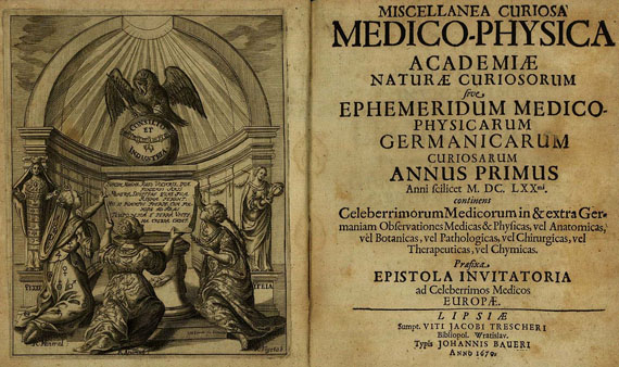 Miscellanea curiosa - Miscellanea curiosa medico-physica (1670)