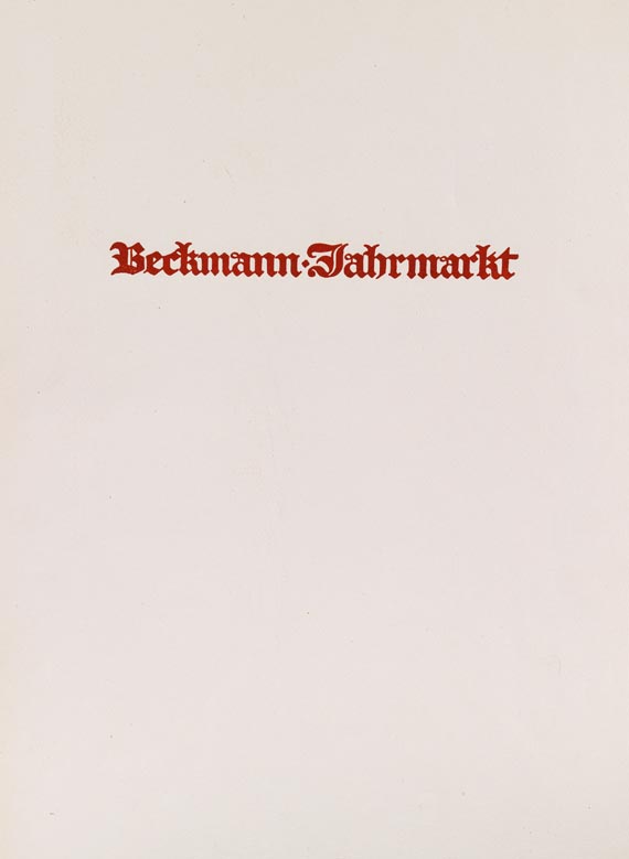 Max Beckmann - Jahrmarkt - Weitere Abbildung