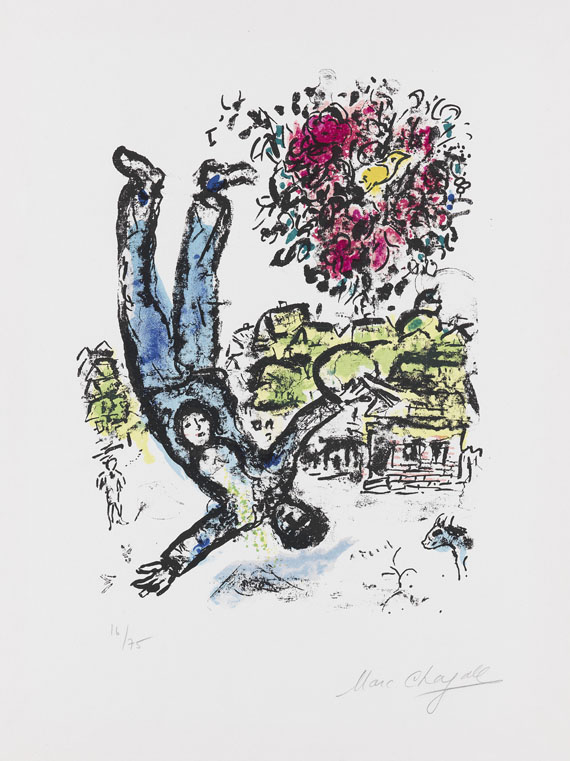 Marc Chagall - Le Bouquet de l