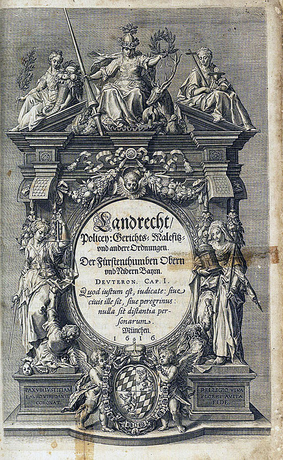 Landrecht - Landrecht. 1616