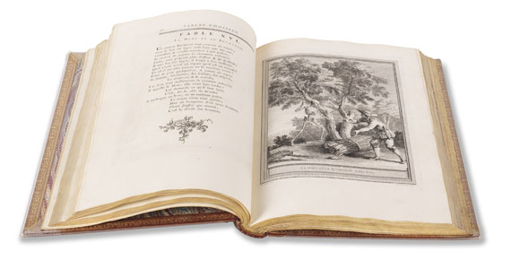 Jean de la Fontaine - Fables. 4 Bde. 1755-1759. - Weitere Abbildung