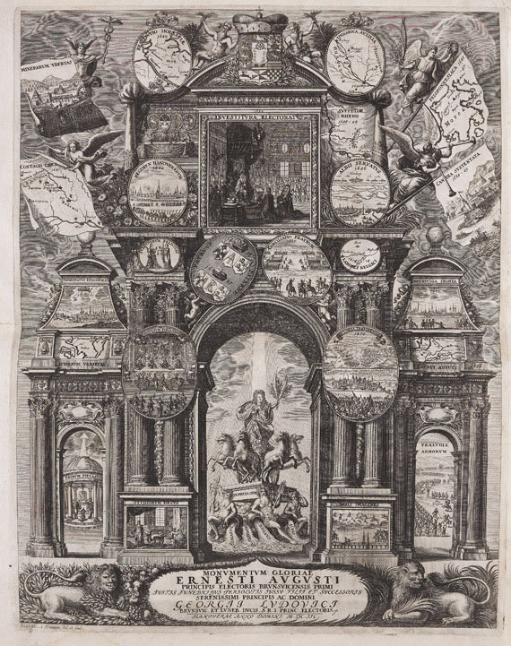Ernst August von Hannover - Sammelband. 1698-1704. - Weitere Abbildung