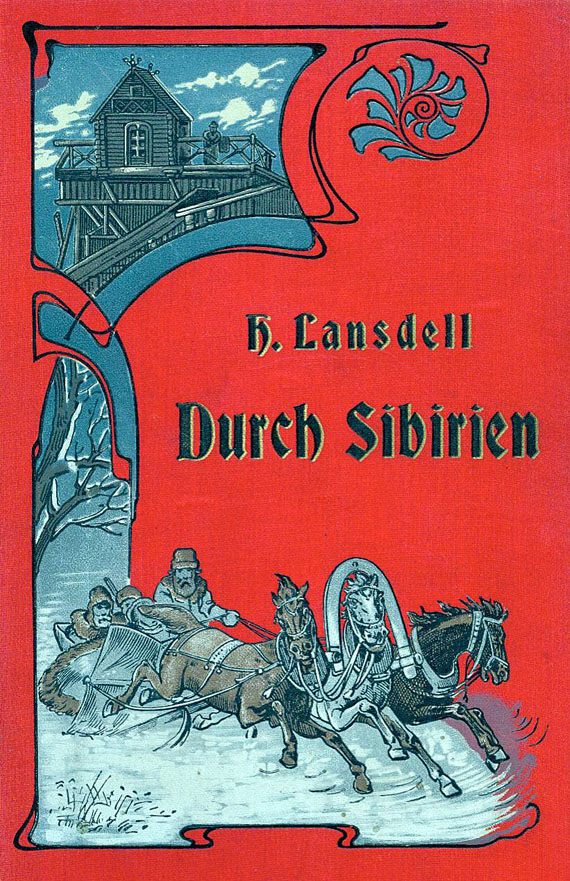 Henry Landsdell - Durch Sibirien. 1882. 2 in 1 Bd.