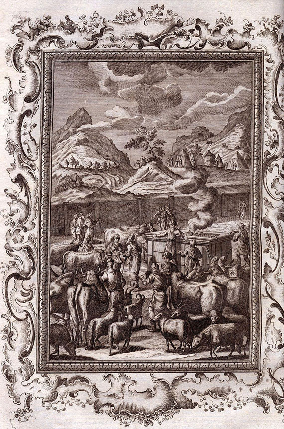 Biblia latina - Biblia Sacra. 2 Bde. 1770.