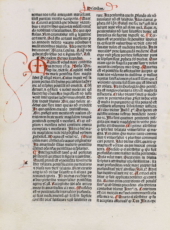 Franciscus de Mayronis - Buch: Sermones de laudibus. 1493
