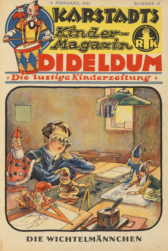 Otto Waffenschmied - Dideldum. 4 Bde. 1931-1934 - Weitere Abbildung