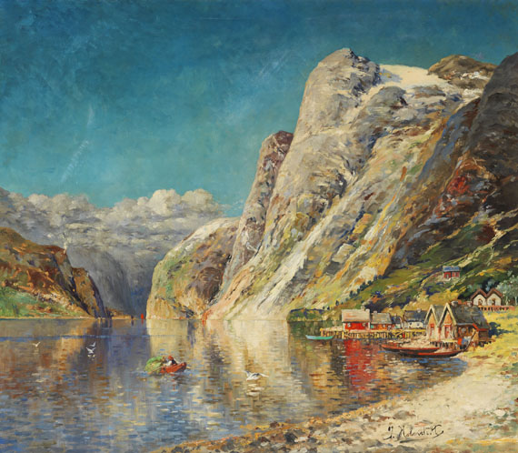 Karl Kaufmann - Sommer am Norwegischen Fjord