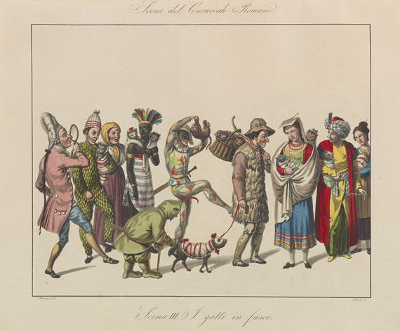 Francesco Valentini - Valentini, F., Trattato su la Commedia dell´Arte. 1826. - Weitere Abbildung