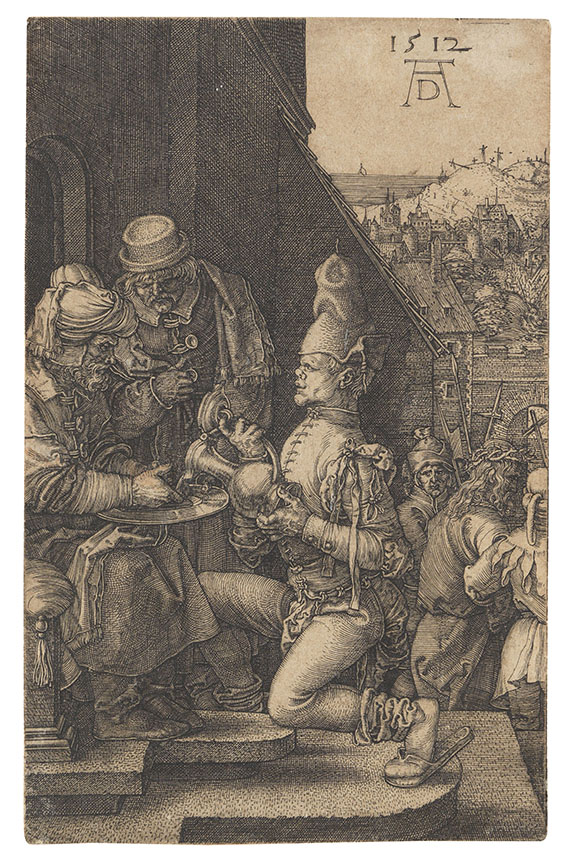 Albrecht Dürer - Die Handwaschung des Pilatus