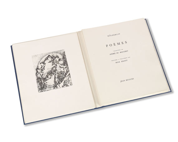 Max Ernst - Hölderlin, Poèmes. 1961. - Weitere Abbildung